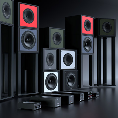 Stereo bookshelf speaker